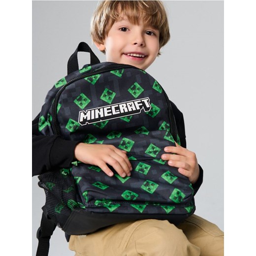 Sinsay - Plecak z nadrukiem Minecraft - wielobarwny ze sklepu Sinsay w kategorii Plecaki dla dzieci - zdjęcie 186317456