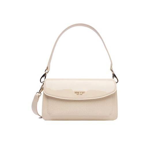 Torebka Nine West CEO-MISSISIPI-GLAR0 Beżowy - id: 5906751259177 - marki Nine West - 186317568 Torebka Nine West CEO-MISSISIPI-GLAR0 Beżowy ze sklepu eobuwie.pl w kategorii Torebki damskie - zdjęcie 186317568