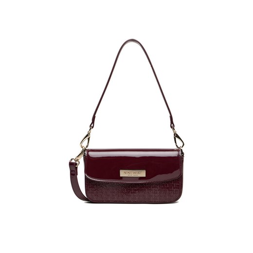 Torebka Nine West CEO-MISSISIPI-I-LDA8009 Bordowy ze sklepu eobuwie.pl w kategorii Torebki damskie - zdjęcie 186317767