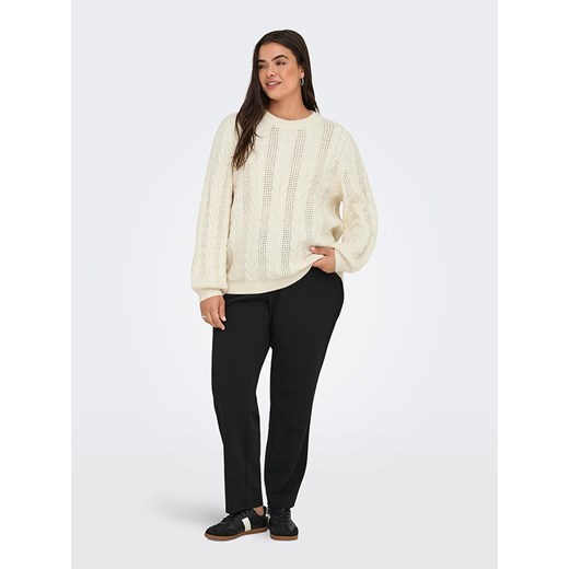 ONLY Sweter w kolorze kremowym S-42/44 Limango Polska promocja