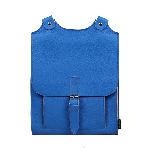 niebieski plecak skórzany Bookpack ze sklepu Słoń Torbalski w kategorii Plecaki - zdjęcie 186319487