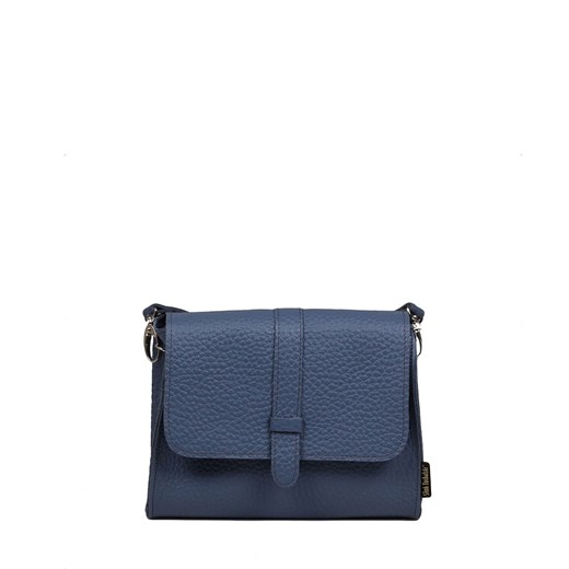 niebieska torebka damska skórzana na ramię Nawojka ze sklepu Słoń Torbalski w kategorii Listonoszki - zdjęcie 186319489