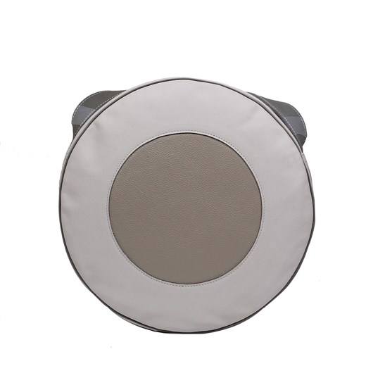 popieato brązowa okrągła torebka skórzana na ramię Holy ze sklepu Słoń Torbalski w kategorii Listonoszki - zdjęcie 186319545