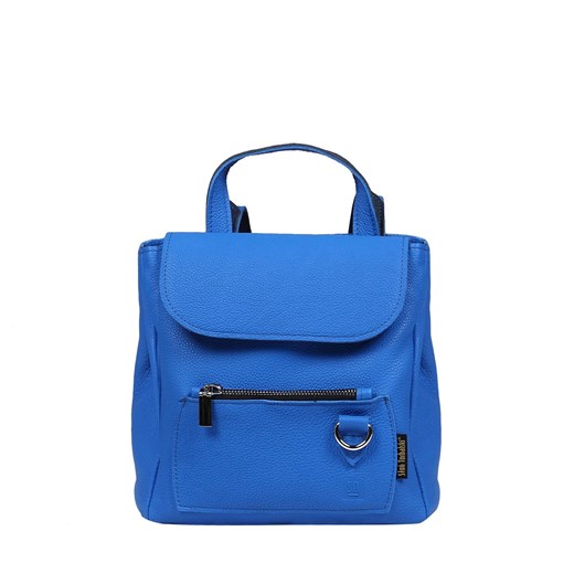 niebieski plecak skórzany Zoya - id: 49295 - marki Słoń Torbalski - 186319549 niebieski plecak skórzany Zoya ze sklepu Słoń Torbalski w kategorii Plecaki - zdjęcie 186319549