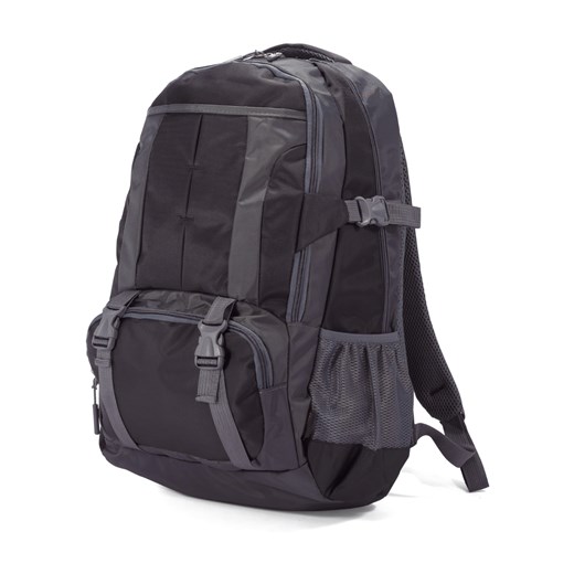 Popielaty duży plecak turystyczny ze sklepu Słoń Torbalski w kategorii Torby podróżne - zdjęcie 186319647