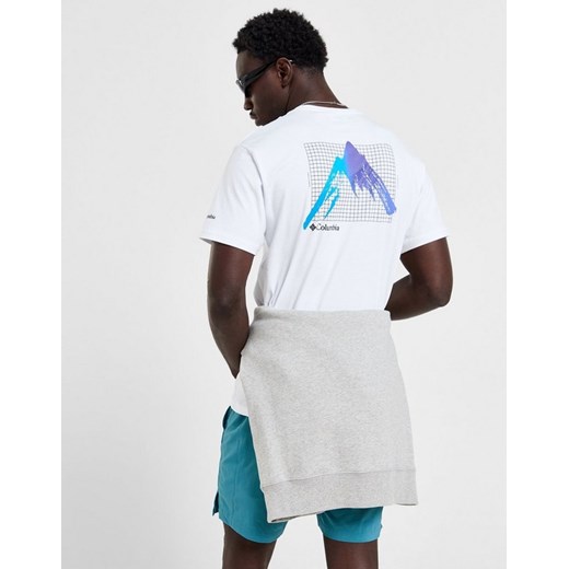 COLUMBIA T-SHIRT FELSPAR TEE WHT ze sklepu JD Sports  w kategorii T-shirty męskie - zdjęcie 186320336