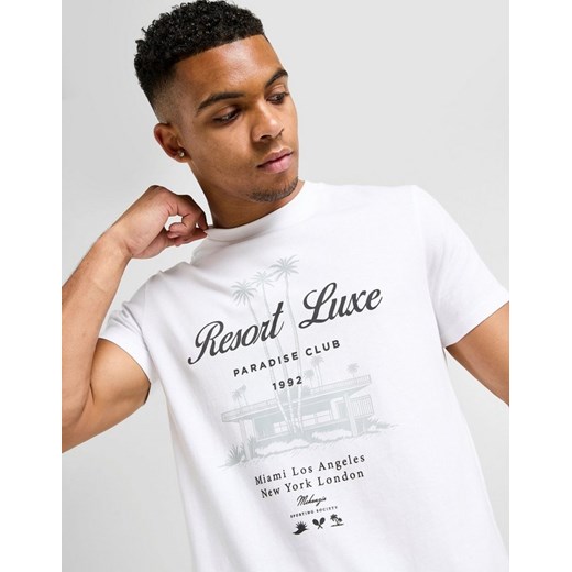 MCKENZIE T-SHIRT RESORT TEE WHT-WHT ze sklepu JD Sports  w kategorii T-shirty męskie - zdjęcie 186320525