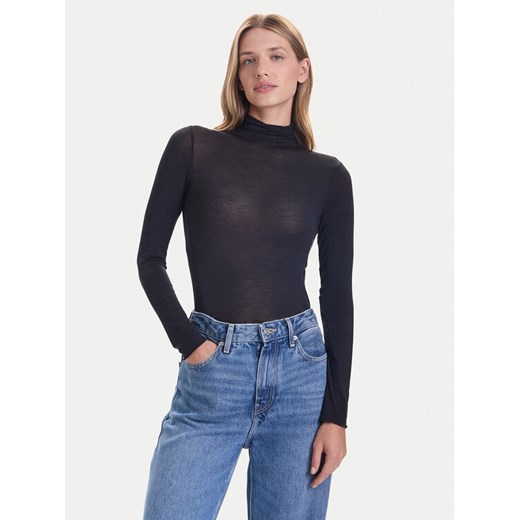 Hunkemöller Bluzka Intimate 302811 Czarny Slim Fit ze sklepu MODIVO w kategorii Bluzki damskie - zdjęcie 186323049