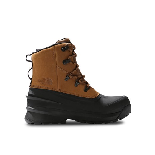 The North Face Śniegowce Chilkat V Lace Wp NF0A5LW3YW21 Brązowy ze sklepu MODIVO w kategorii Buty zimowe męskie - zdjęcie 186323165