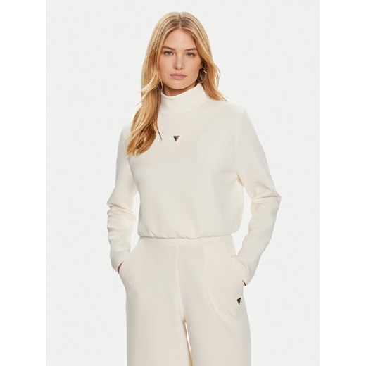 Guess Bluza Olympe V4YQ05 KCAY2 Beżowy Regular Fit Guess XXS MODIVO