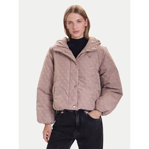 Guess Kurtka zimowa V5BL07 WGLW2 Beżowy Relaxed Fit ze sklepu MODIVO w kategorii Kurtki damskie - zdjęcie 186323289