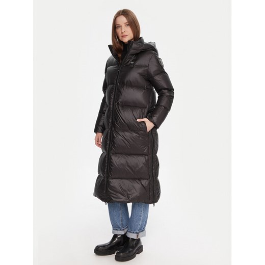 Blauer Kurtka puchowa 25WBLDK03161 Czarny Regular Fit ze sklepu MODIVO w kategorii Kurtki damskie - zdjęcie 186323328