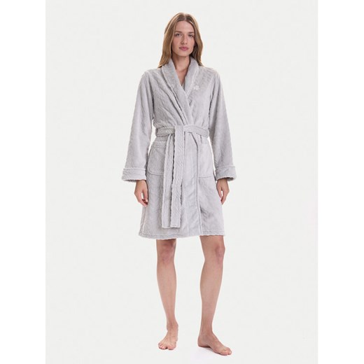 LAUREN RALPH LAUREN Szlafrok ILN42455F Szary ze sklepu MODIVO w kategorii Szlafroki damskie - zdjęcie 186323345