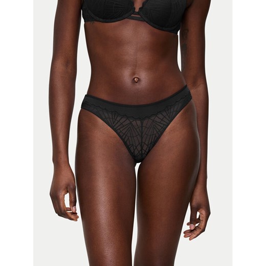 Triumph Figi brazylijskie That Night In Vegas 10224868 Czarny ze sklepu MODIVO w kategorii Majtki damskie - zdjęcie 186323355