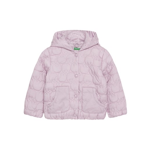 United Colors Of Benetton Kurtka przejściowa 2YCUGN042 Fioletowy Regular Fit ze sklepu MODIVO w kategorii Kurtki dziewczęce - zdjęcie 186323379