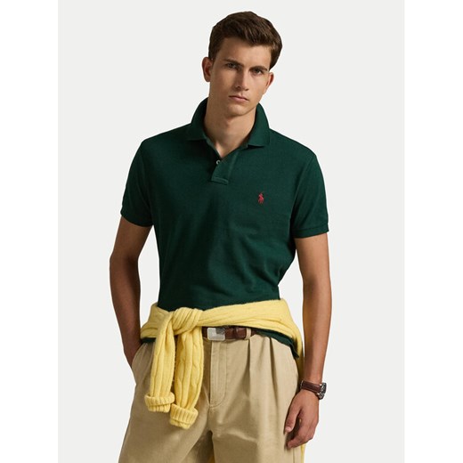 Polo Ralph Lauren Polo Core Replen 710782592 Zielony Custom Slim Fit ze sklepu MODIVO w kategorii T-shirty męskie - zdjęcie 186323496