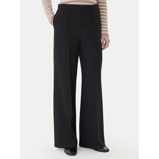 Tommy Hilfiger Spodnie palazzo WW0WW48406 Czarny Wide Leg ze sklepu MODIVO w kategorii Spodnie damskie - zdjęcie 186323565