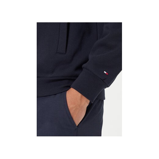 Tommy Hilfiger Bluza Global Stripe MW0MW40481 Granatowy Regular Fit Tommy Hilfiger S MODIVO