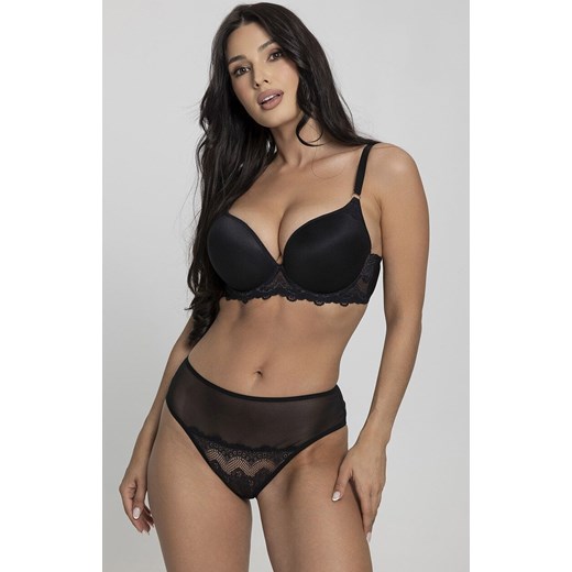 Biggi biustonosz super push-up czarny Carmen, Kolor czarny, Rozmiar 65C, BIGGI ze sklepu Primodo w kategorii Biustonosze - zdjęcie 186325738