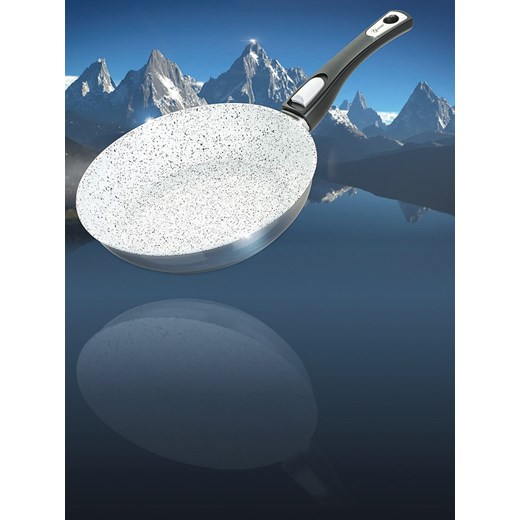 Genius Patelnia &quot;Mont Blanc&quot; w kolorze srebrnym - Ø 20 cm ze sklepu Limango Polska w kategorii Garnki - zdjęcie 186326519