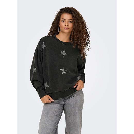 ONLY Bluza w kolorze czarnym ze sklepu Limango Polska w kategorii Bluzy damskie - zdjęcie 186326735