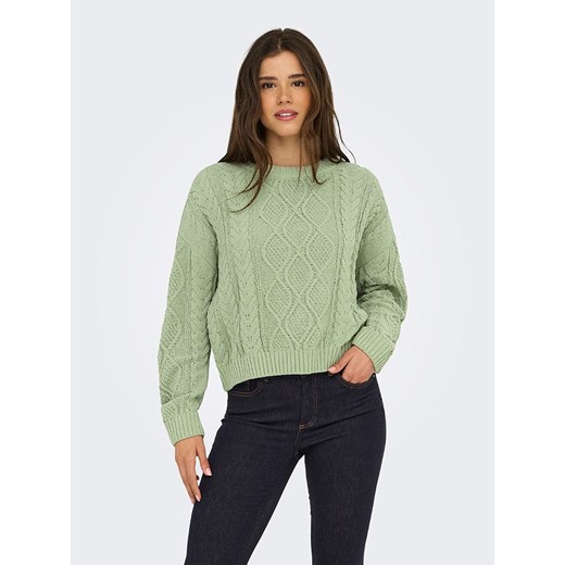 ONLY Sweter w kolorze jasnozielonym ze sklepu Limango Polska w kategorii Swetry damskie - zdjęcie 186326827