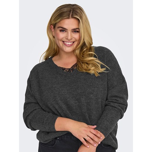 ONLY Sweter w kolorze antracytowym M-46/48 okazja Limango Polska