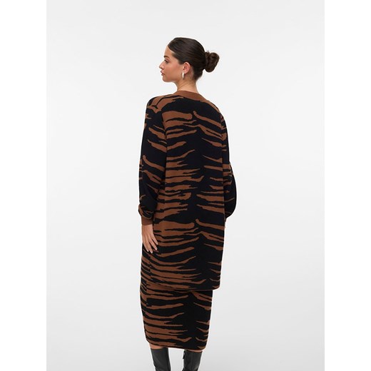 ONLY Kardigan w kolorze brązowo-czarnym S promocyjna cena Limango Polska