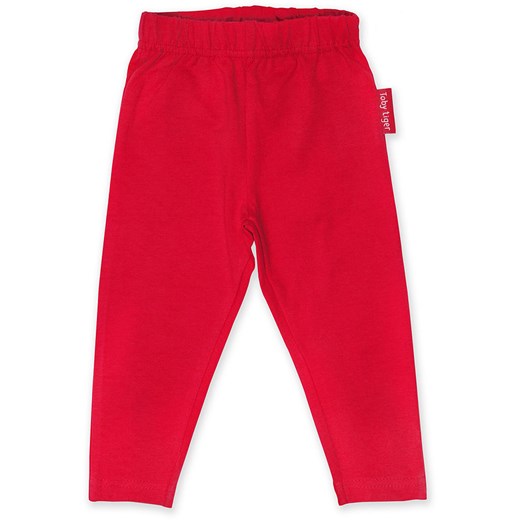 Toby Tiger Legginsy w kolorze czerwonym Toby Tiger 80 Limango Polska okazja