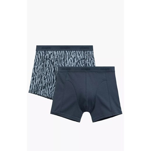 Atlantic 2-pack bokserki męskie Comfort 2MH-175-DEN/GRF, Kolor denim, Rozmiar L, ATLANTIC ze sklepu Intymna w kategorii Majtki męskie - zdjęcie 186327228