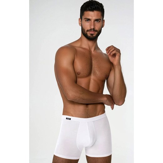Białe bokserki męskie bawełniane Levi 801, Kolor biały, Rozmiar 3XL, Teyli ze sklepu Intymna w kategorii Majtki męskie - zdjęcie 186327275