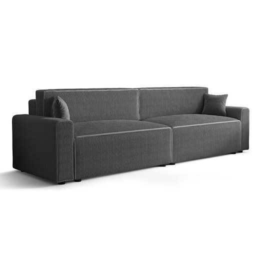 Ciemnoszara sofa rozkładana z funkcją spania Z4-Z90 ze sklepu Edinos.pl w kategorii Sofy i kanapy - zdjęcie 186327767