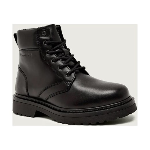 Tommy Jeans Skórzane buty wysokie ze sklepu Gomez Fashion Store w kategorii Buty zimowe męskie - zdjęcie 186327828