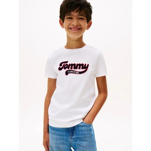 Tommy Hilfiger T-shirt | Regular Fit ze sklepu Gomez Fashion Store w kategorii T-shirty chłopięce - zdjęcie 186329227