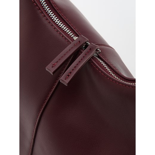 Reserved - Torebka hobo - bordowy Reserved ONE SIZE Reserved