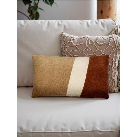 Sinsay - Poduszka dekoracyjna - brązowy ze sklepu Sinsay w kategorii Poduszki dekoracyjne - zdjęcie 186331466
