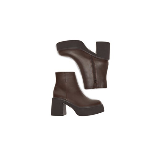 Botki DeeZee CEO-XT1122 Brązowy 41 eobuwie.pl