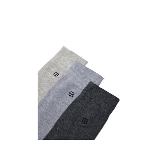 Zestaw 3 par wysokich skarpet męskich Gino Rossi CEO_AS_GR_01_W_AW25 (3-pack). Gino Rossi 39_42 eobuwie.pl
