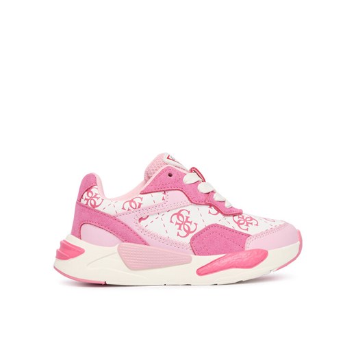Guess Sneakersy K5BZ48 WO130 Różowy ze sklepu MODIVO w kategorii Buty sportowe dziecięce - zdjęcie 186332055