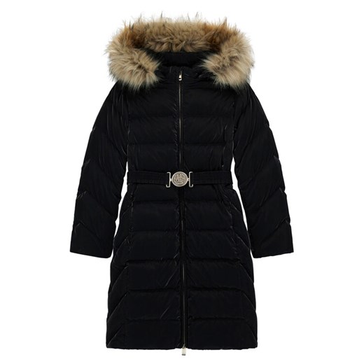Guess Płaszcz zimowy J5BL19 W3080 Czarny Regular Fit ze sklepu MODIVO w kategorii Płaszcze dziewczęce - zdjęcie 186332085
