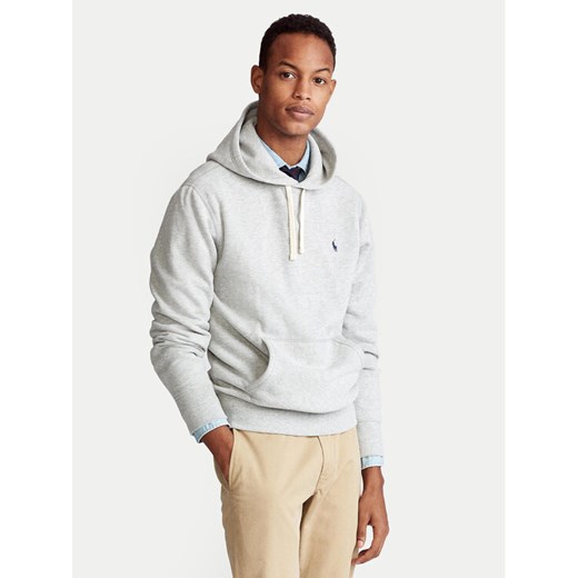 Polo Ralph Lauren Bluza 710766778006 Szary Regular Fit ze sklepu MODIVO w kategorii Bluzy męskie - zdjęcie 186332096