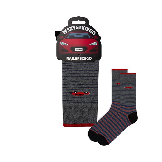 Skarpetki Wszystkiego Najlepszego Auto ze sklepu Sklep SOXO w kategorii Skarpetki męskie - zdjęcie 186332425