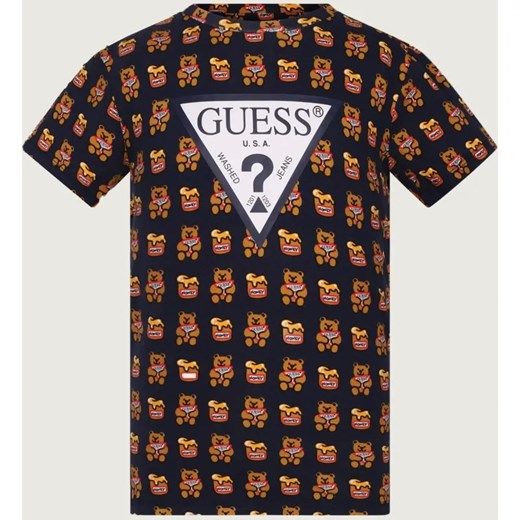 Guess T-shirt | Regular Fit ze sklepu Gomez Fashion Store w kategorii Bluzki dziewczęce - zdjęcie 186333695