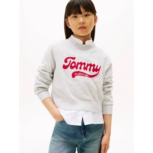 Tommy Hilfiger Sweter | Regular Fit ze sklepu Gomez Fashion Store w kategorii Swetry dziewczęce - zdjęcie 186333698