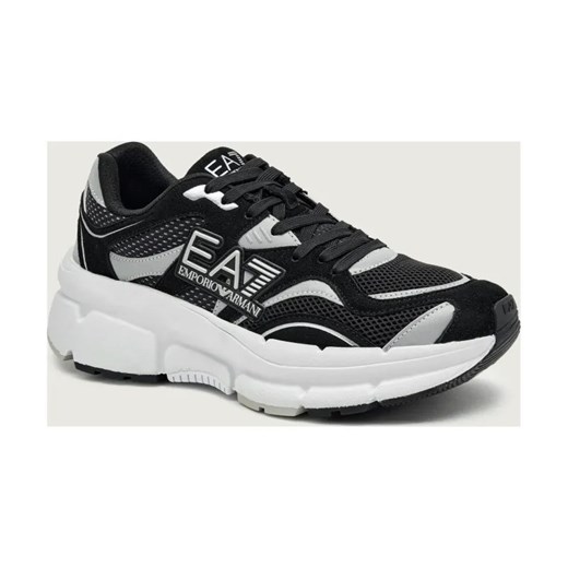 EA7 Sneakersy | z dodatkiem skóry ze sklepu Gomez Fashion Store w kategorii Buty sportowe męskie - zdjęcie 186333726
