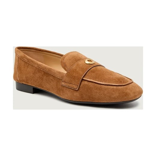 Coach Mokasyny Sculpted C | zamsz ze sklepu Gomez Fashion Store w kategorii Mokasyny damskie - zdjęcie 186333727