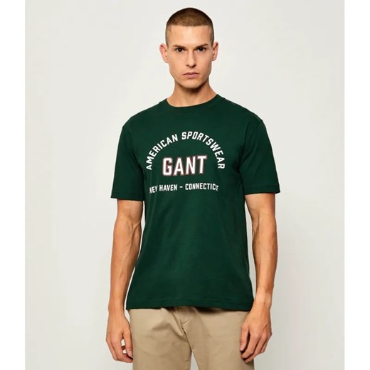 Gant T-shirt PRINTED GRAPHIC | Regular Fit ze sklepu Gomez Fashion Store w kategorii T-shirty męskie - zdjęcie 186333826