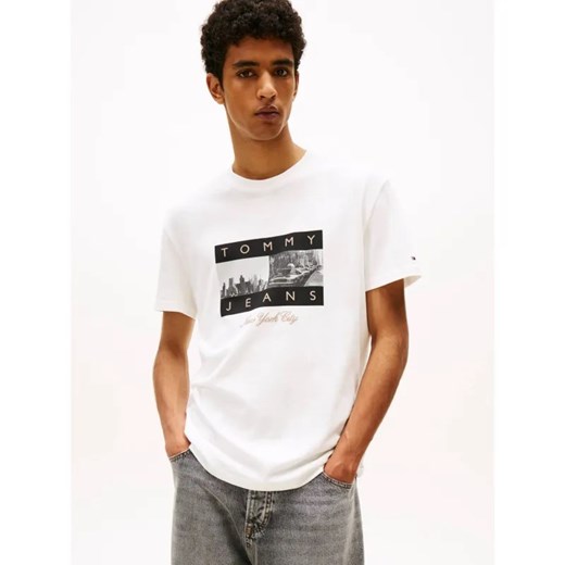 Tommy Jeans T-shirt | Regular Fit ze sklepu Gomez Fashion Store w kategorii T-shirty męskie - zdjęcie 186333875