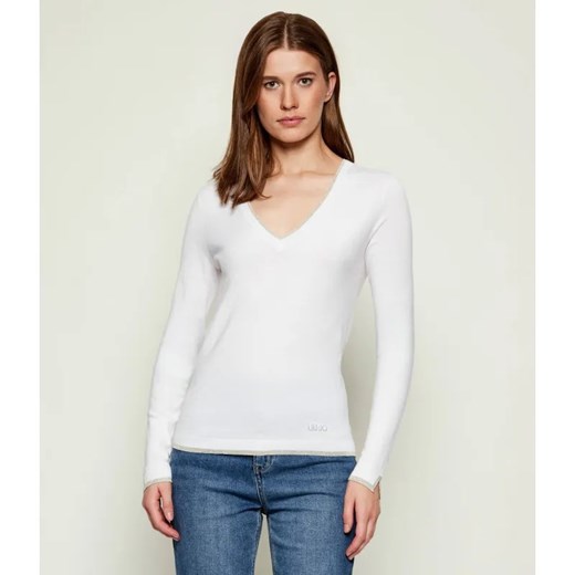 Liu Jo Sweter | Slim Fit ze sklepu Gomez Fashion Store w kategorii Swetry damskie - zdjęcie 186333876