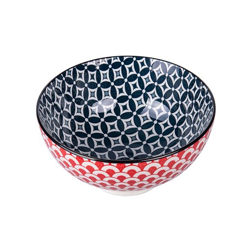 Villa d´Este Miska &quot;Confusion&quot; w kolorze czerwono-niebieskim - Ø 15,5 cm ze sklepu Limango Polska w kategorii Naczynia - zdjęcie 186335258